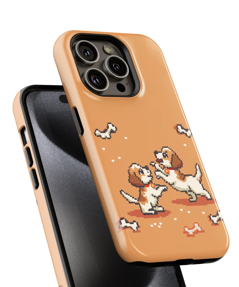 Pixel Dog Phone Case