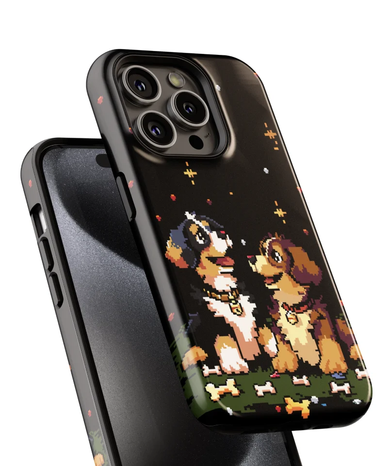 Pixel Dog Phone Case