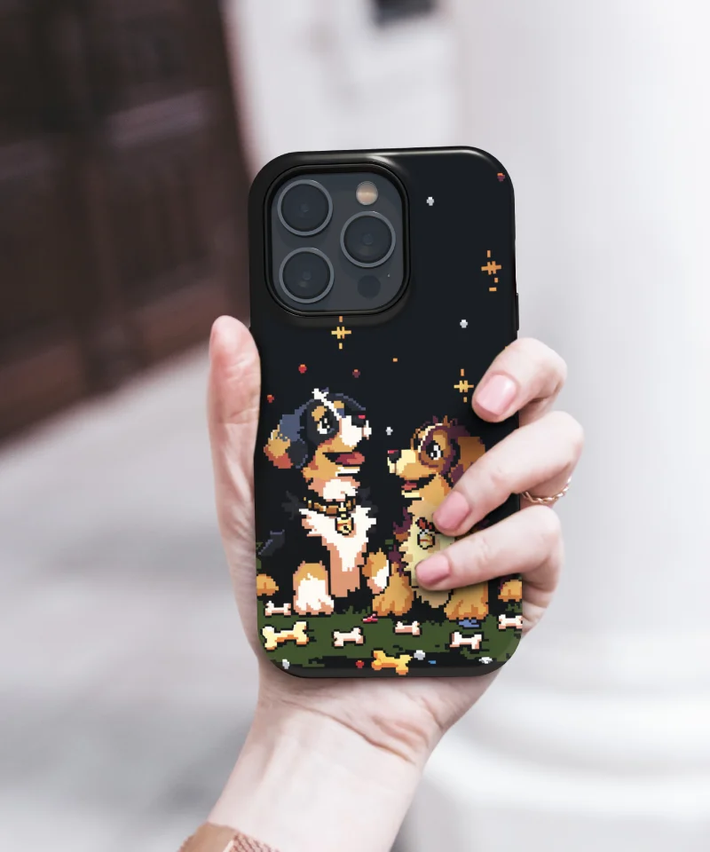 Pixel Dog Phone Case